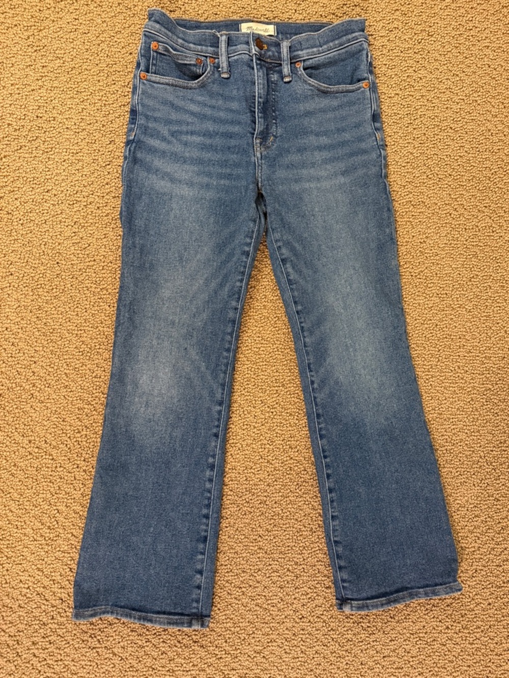 Madewell Cali Demi-Boot Cropped Jeans